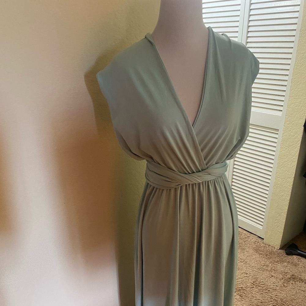 Sage green Bridesmaids dress